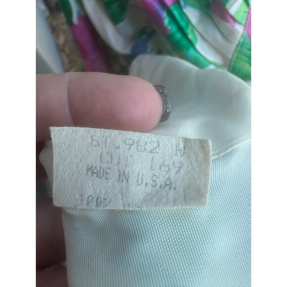 Geary Roark Kamisato Dress Womens Size 6 Floral Sleeveless Vintage Cottagecore - Picture 8 of 8